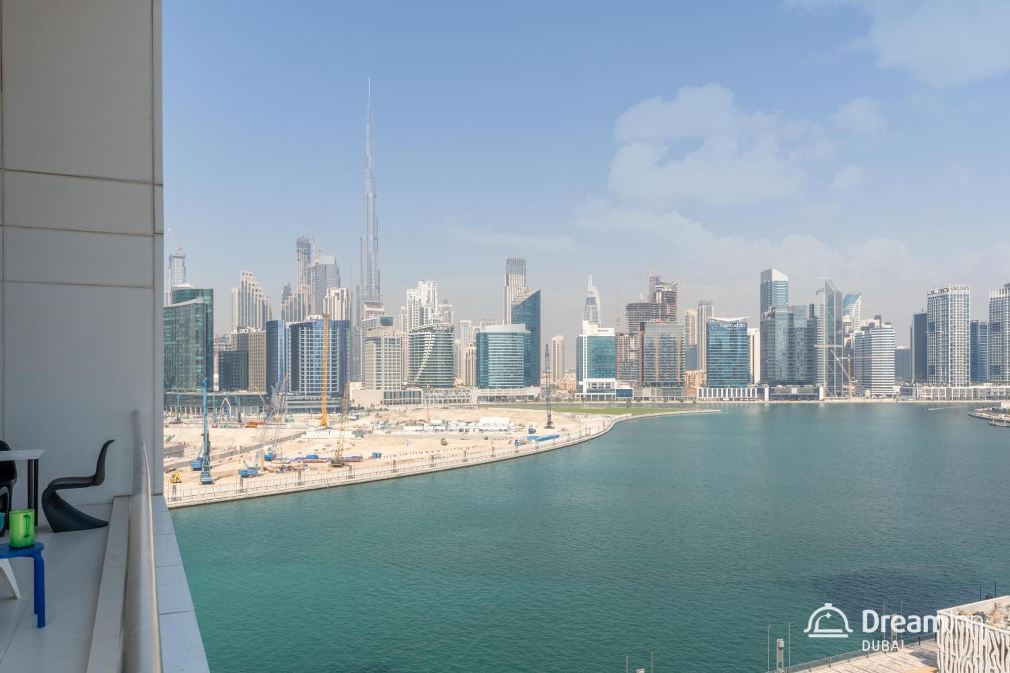 Dream Inn Apartments- West Wharf Tower Canal View Dubai Luaran gambar