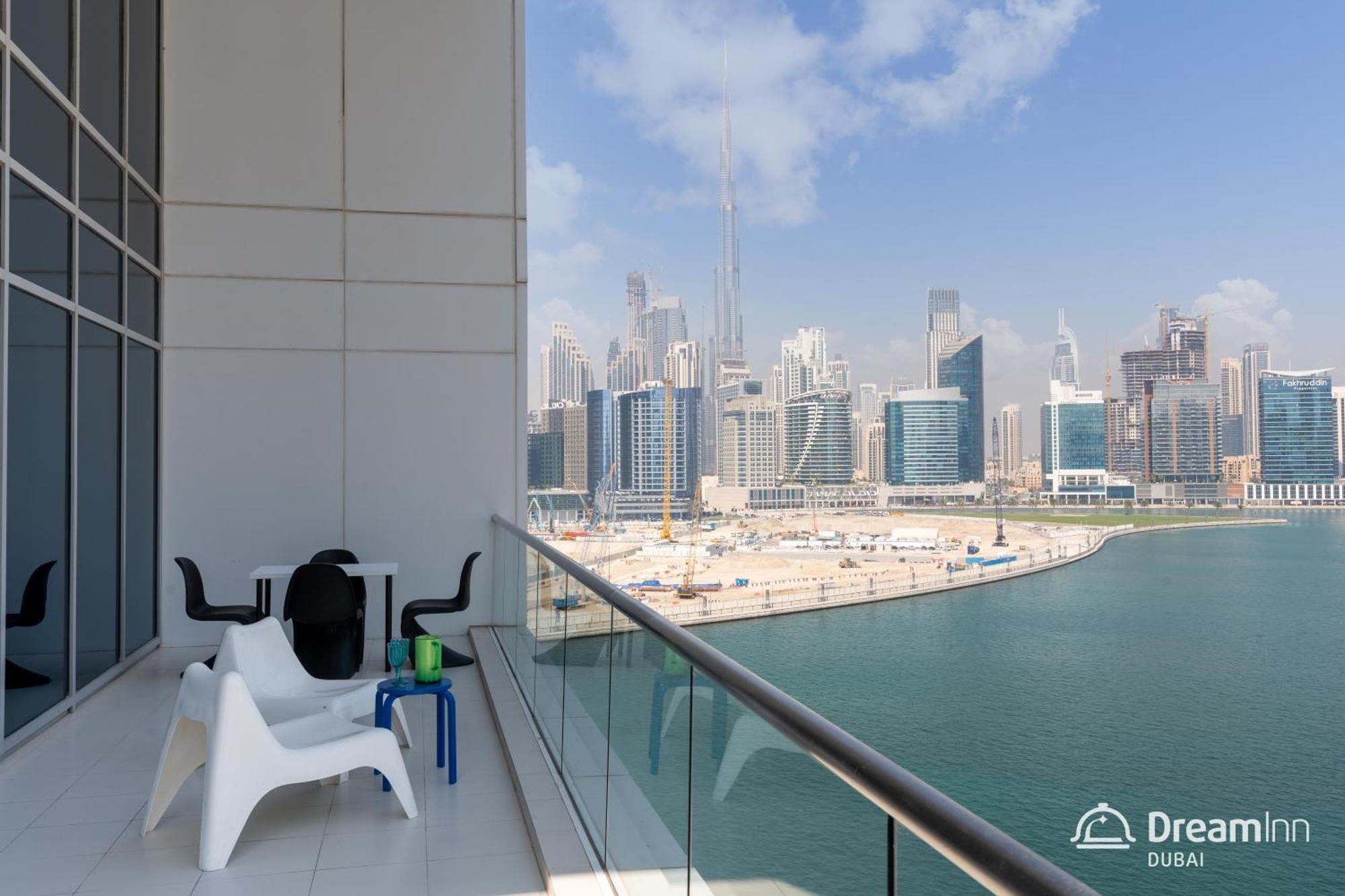 Dream Inn Apartments- West Wharf Tower Canal View Dubai Luaran gambar